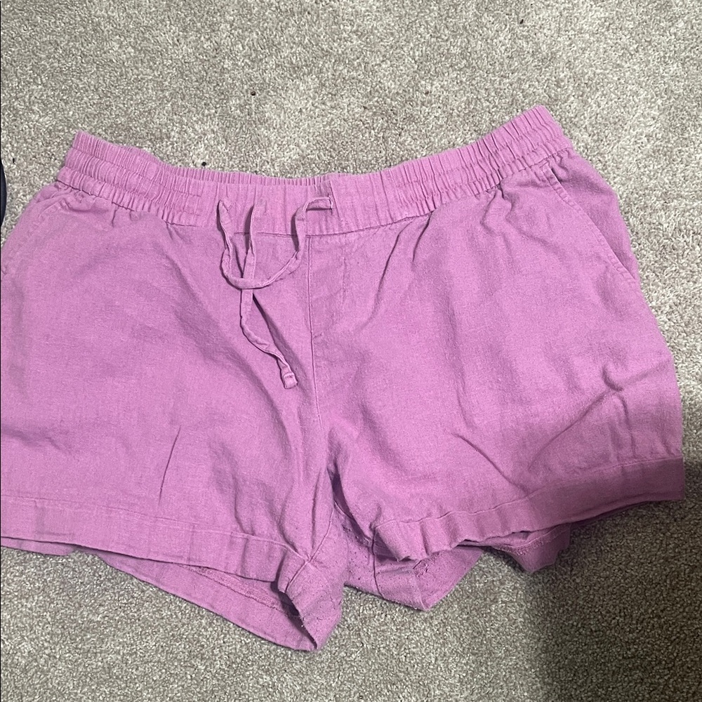 Old Navy Women's High Waist Pink Shorts
